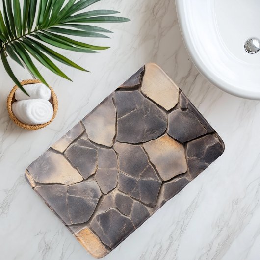 Imitation Lava Rock Badematte