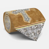 Imitatmarmorblick diamante de krawatte (Gerollt)