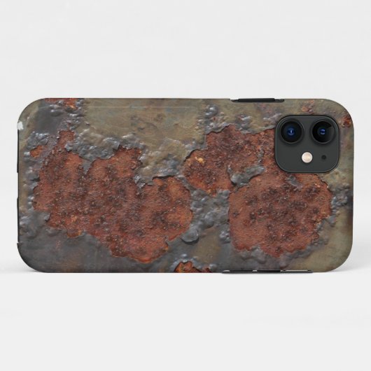 Imitatrostbeschaffenheit (braunes flockiges Case-Mate iPhone hülle (Rückseite (Horizontal))