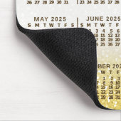Imitats 2025 Jahre Gold Glitzer Tropfen kundenspez Mousepad (Ecke)