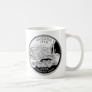 Imitats Arizona Staat Quarter Grand Canyon Staat Kaffeetasse
