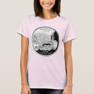 Imitats Arizona Staat Quarter Grand Canyon Staat T-Shirt
