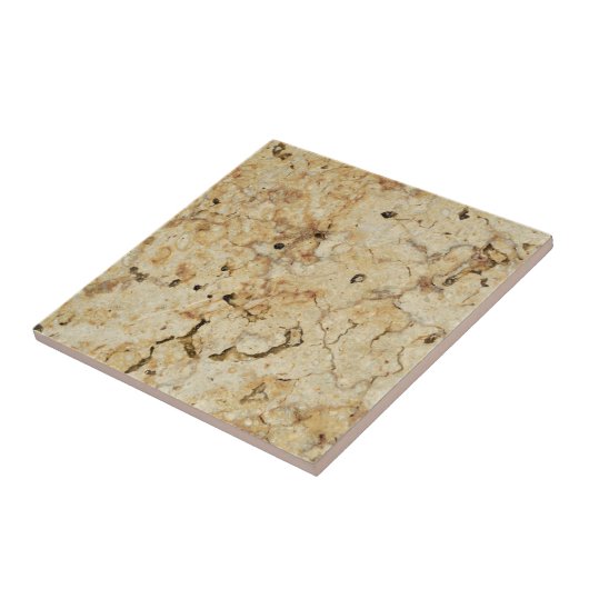 Imitats Beige Braun Marmor Stone Keramik Tile Fliese (Seite)
