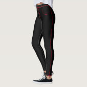 Imitats Black Jeans Funny Leggings (Links)