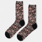 Imitats Black Lace Fishnet Socks Socken (Linkes Detail)
