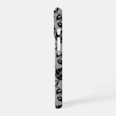 Imitats Black Lace iPhone Case iPhone 16 Hülle (Linke Seite)