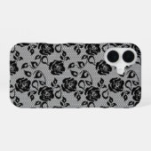 Imitats Black Lace iPhone Case iPhone 16 Hülle (Rückseite (Horizontal))