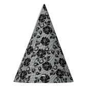 Imitats Black Lace Rose Fishnet Party Hat Partyhütchen (Links)