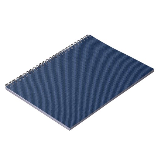 Imitats Blue Denim Notebook Notizblock (Linke Seite)