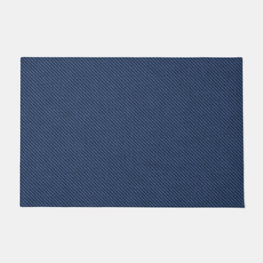 Imitats Blue Jeans Fabric Doormat Fußmatte (Vorderseite)