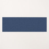 Imitats Blue Jeans Fabric Yoga Mat Yogamatte (Vorderseite (Horizontal))