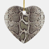 Imitats Boa Constrictor Snakeskin Keramik Ornament (Hinten)