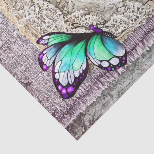 Imitats Burg Denim & Lace Fantasy Entdeckungsreise Seidenpapier (Ausschnitt)