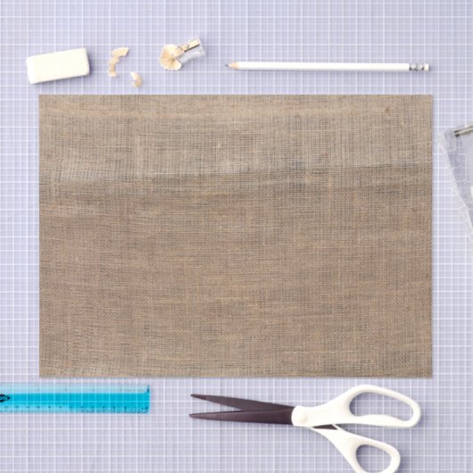Imitats Burlap Modern Boho Style Seidenpapier (Handwerk)