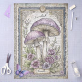 Imitats Denim & Lace Fantasy Mushroom Decoupage Seidenpapier (Basteln)