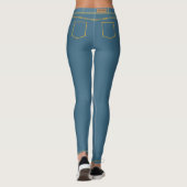 Imitats Denim Leggings (Rückseite)