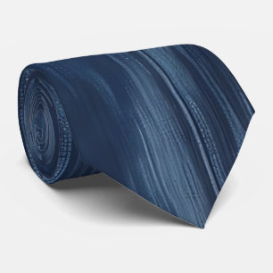 Imitats Denim Texture Neck Tie Krawatte