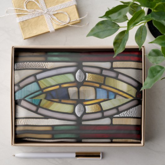 Imitats Festverglaste Weihnachtskerze für Decoupag Seidenpapier (Geschenk)