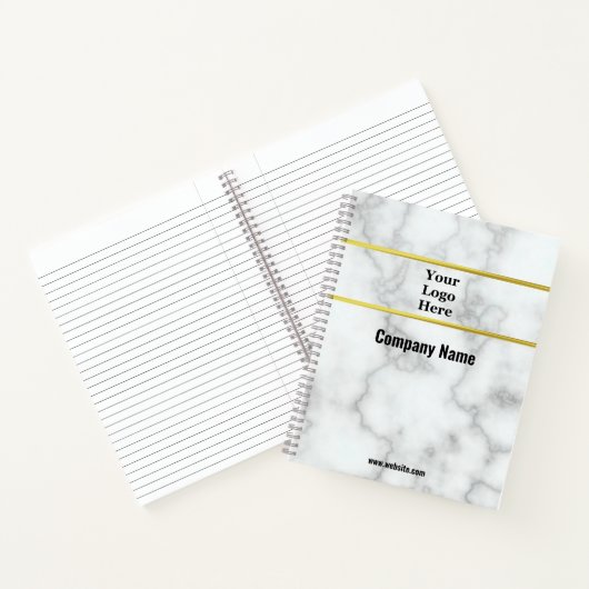 Imitats für Unternehmen - Logo für den Namen des U Notizblock (Innenseite)