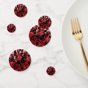 Imitats Garnet Red Diamond Konfetti