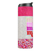 Imitats Glitzer Mama Thermosbecher (Nach links gedreht)