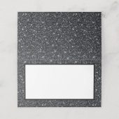 Imitats Glitzer Platzkarte (Außenseite Aufgefaltet)