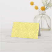 Imitats Glitzer Platzkarte (Rückseite)