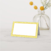 Imitats Glitzer Platzkarte (Vorderseite)