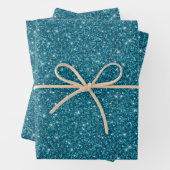 Imitats Glitzer Wrapping Paper Sheets Geschenkpapier Set (Beispiel)