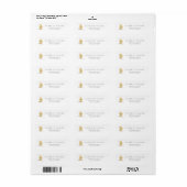 Imitats Gold Floral Bouquet (Vorne)