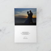 Imitats Gold Foil Confetti Vielen Dank für Ihre Ho Dankeskarte (Innenseite)