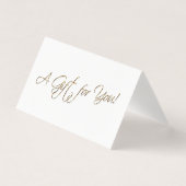 Imitats Gold Foil - ein Geschenk für Sie (Vorderseite)