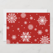 Imitats Gold Foil Frohe Weihnachtsfotokarte Feiertagskarte (Rückseite)