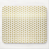 Imitats Gold Foil Hörmuster Moderne Mousepad (Vorne)