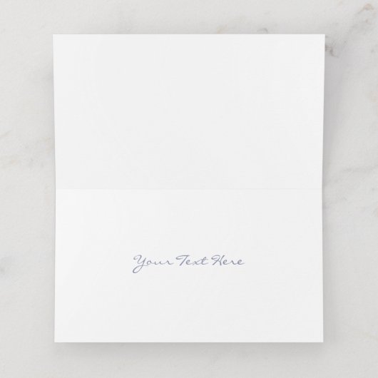 Imitats Gold Glitzer Bride Platzkarte (Innenseite Aufgefaltet)