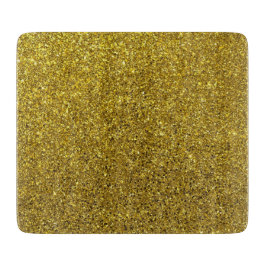 Imitats Gold Glitzer Moderne Küche Schneidebrett