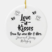 Imitats Gold Glitzer Ornament (Hinten)