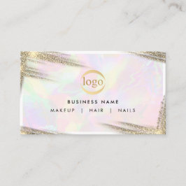 Imitats Gold Holographic Beruflich Logo Luxus Visitenkarte