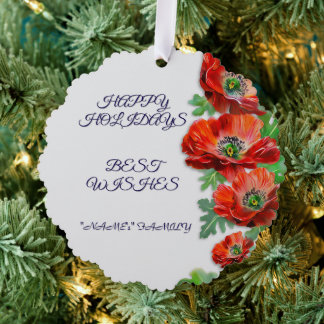 Imitats Gold Print Card Ornament Karte