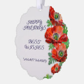 Imitats Gold Print Card Ornament Karte (Links)