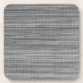 Imitats Grau Stoffe Getränkekasten Getränkeuntersetzer (Vorderseite)