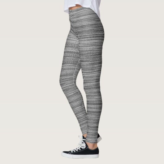Imitats Grau Stoffe Leggings (Links)