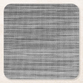 Imitats Grau Stoffpapier Untersetzer (Vorderseite)