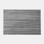 Imitats Graue Stoffmatte Fußmatte (Vorderseite)
