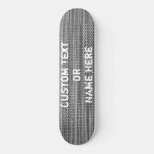 Imitats Graues Strickskateboard mit benutzerdefini Skateboard (Vorderseite)
