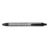 Imitats Gray Fabric Pen Kugelschreiber (Rückseite)