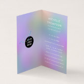 Imitats Holographic Business Card Visitenkarten (Innenseite)