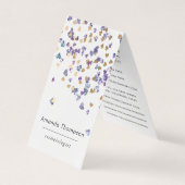 Imitats Holographic Heart Glitzer Visitenkarten (Vorderseite)