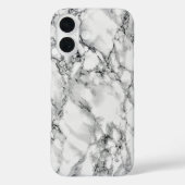 Imitats iPhone Case mit weißem Marmor (Rückseite)