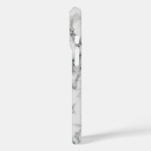 Imitats iPhone Case mit weißem Marmor (Rückseite / Links)